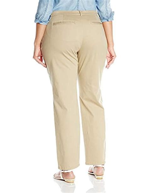 Lee Jeans Plus Size Relaxed Fit All Day Straight Leg Pant In Natural Lyst
