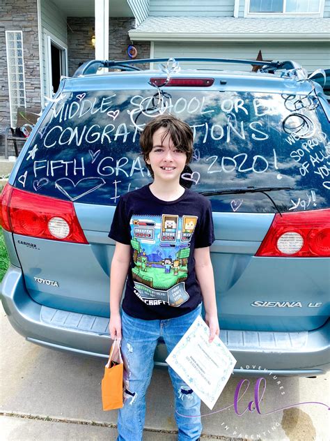 Girls will love jewelry pieces such as personalized graduation charm bracelets and circle pendants. Baby Dude's Fifth Grade Graduation | Crazy Adventures in ...