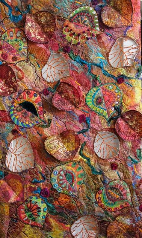 Click To Close Textile Fiber Art Fabric Art Textile Art