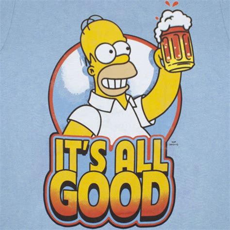 Free to download and print. Homer Simpson Beer free image