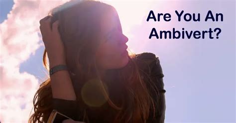 Are You An Ambivert