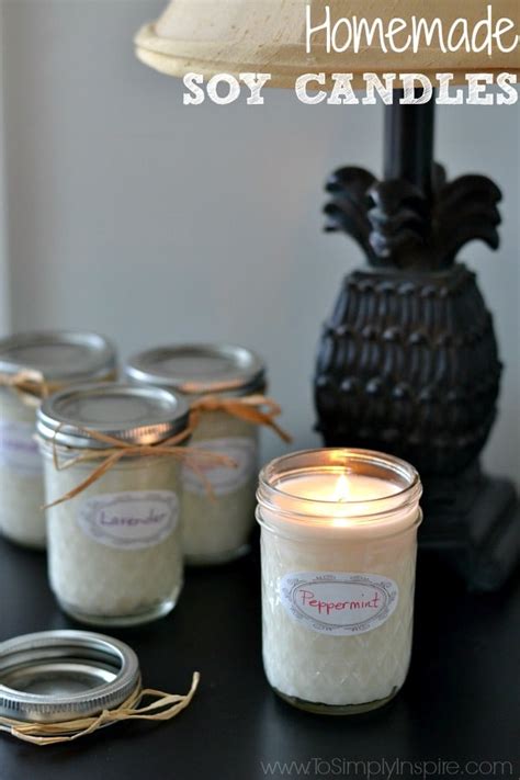 Diy Soy Candles Candle Making
