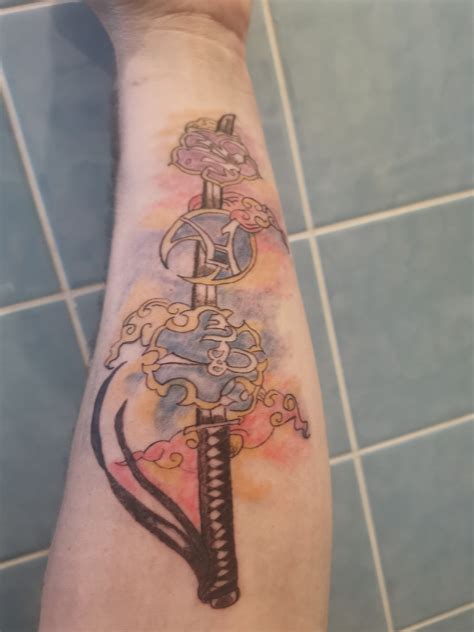 Paddy Gramr On Twitter New Tattoo 3 Ff14 Ffxiv Tattoo Samurai