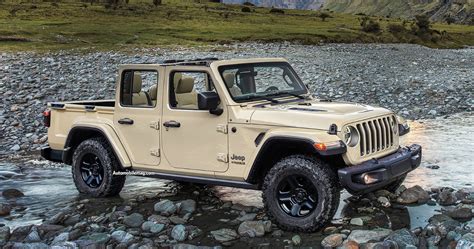 Jeep Wrangler Pickup Gets Possible Off Road Trim Hotcars