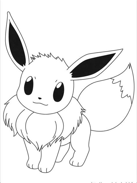 Pokemon Eevee Evolutions Coloring Page Following This Is Our