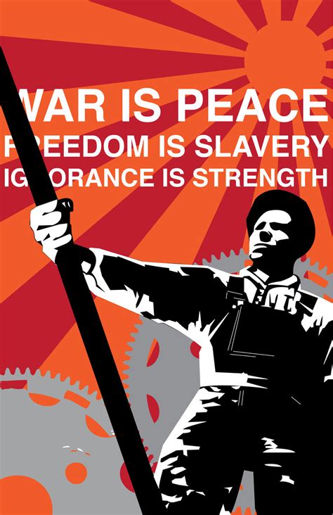 1984 Propaganda Poster By Fallbackcorpse On Deviantart