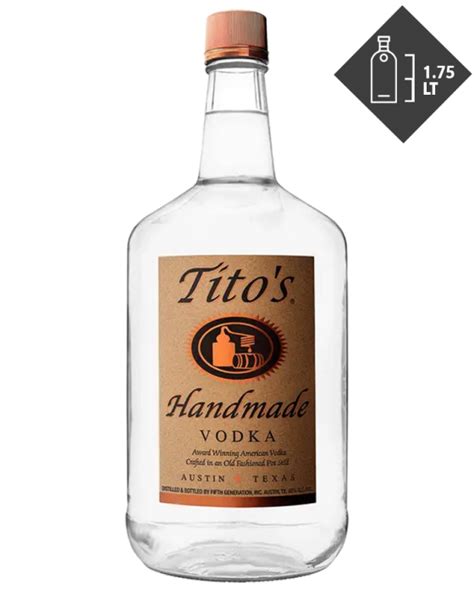 Titos Handmade Vodka 175 Lt Marketplace
