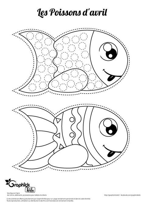 Activité manuelle pour le poisson d'avrilc'est bientôt le 1er avril! L'activité du mercredi : les poissons d'avril | Coloriage ...