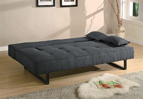 Contemporary Armless Sofa Bed In Grey Marjen Of Chicago Chicago