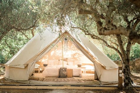 Odyssey Glamping Farm Bell Tents Poros Greece Glamping Hub