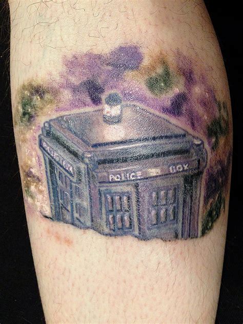 Tardis Tattoo Doctor Who By Zekira On Deviantart