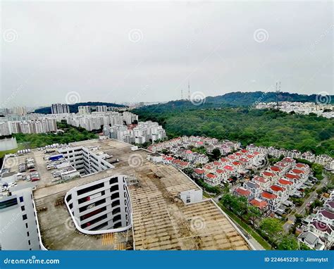 Aerial View Of Hills In Midwest Singapore Stock Photo Image Of