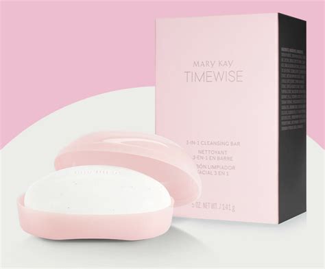 Mary Kay Timewise 3 In 1 Cleansing Bar With Soap Dish Dresser Vanity