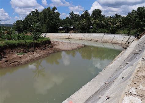 Flood Control Project Along Dinas River In Zamboanga Del Sur Completed