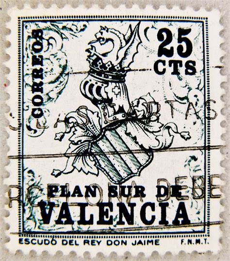 With almost 800,000 residents, it is the country's third most populous city and the capital of the province of valencia. stamp spain 25 cts postage armorial bearings hatchments co ...