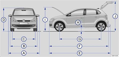 Volkswagen Polo Owners Manual Dimensions Technical Data