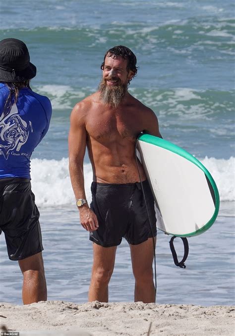 Jack Dorsey Flaunts His Ripped Physique While Surfing In Costa Rica