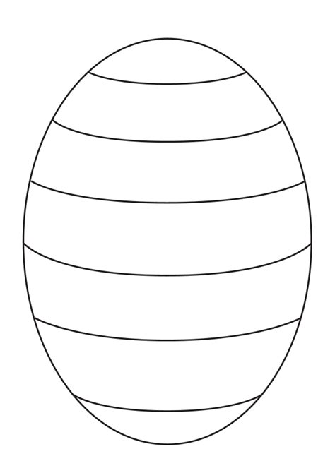 Preschool easter coloring pages are a fun way for kids of all ages to develop creativity, focus, motor skills and color recognition. Blank Easter egg template to create your own patterns for ...