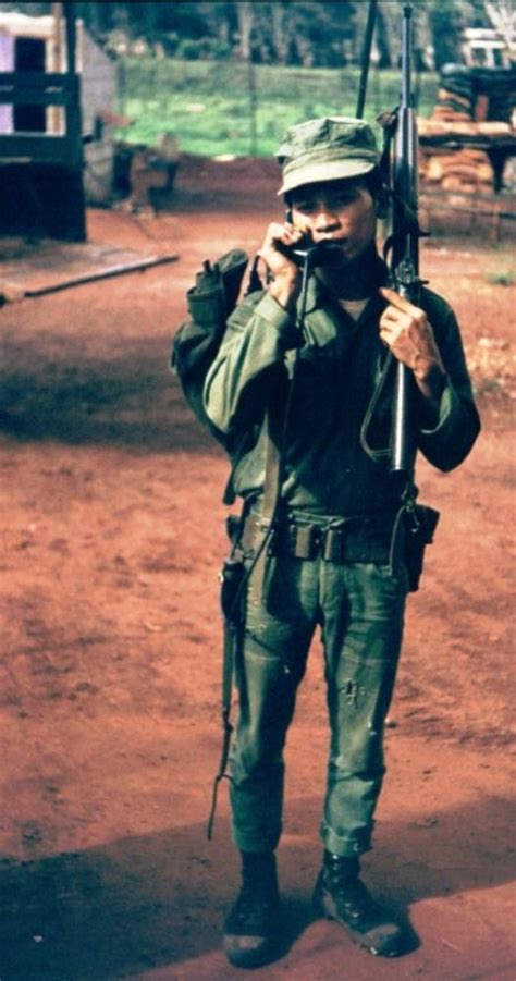 Arvn Radio Telephone Operator 1968 Quân đội Việt Nam Chiến Tranh