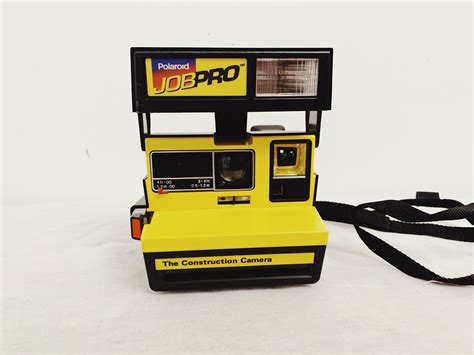 Vintage Polaroid Job Pro The Construction Camera Etsy Vintage