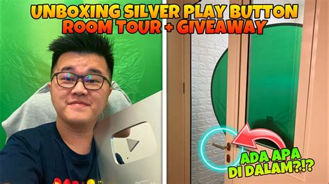 Spesial 100k Room Tour Unboxing Silver Play Button And Giveaway