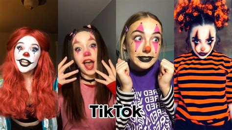 Clown Check Tik Tok Compilation Clown Makeup Halloween Costume
