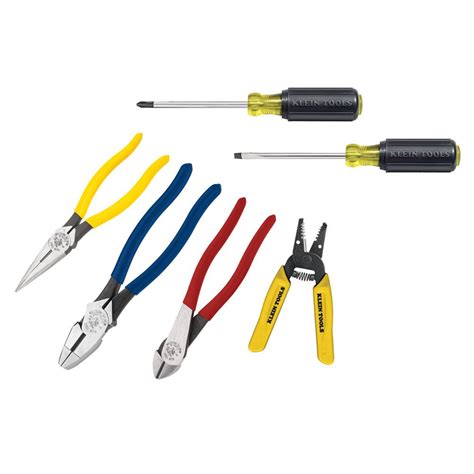 Klein Tools Electrical Tool Set 6 Piece 92906 The Home Depot