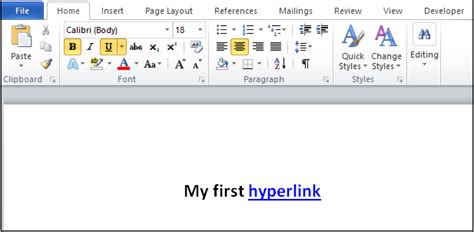 Remove Hyperlink In Word Shortcut Hromcooking