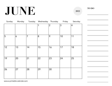 June 2022 Calendars 25 Free Printables Printabulls June 2022 Calendar