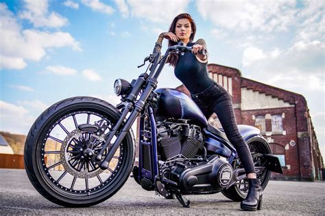 Blue Rockz Customized Thunderbike Harley Davidson Fat Boy By Ben Ott