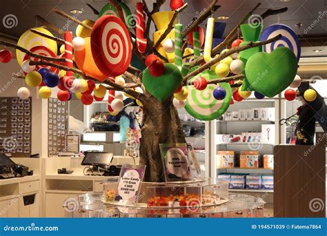 Genting Dream Cruise Candy Shop Inside The Cruise Colorful Candies