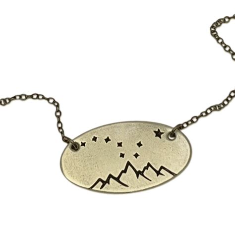 big dipper necklace celestial jewelry constellation necklace