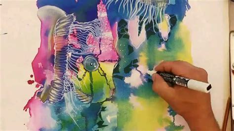 Maremagnum Dibujo y pintura Freestyle Técnicas mixtas x cm YouTube