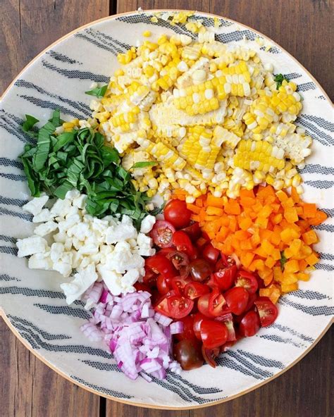 Rainbow Corn Salad Designer Bags And Dirty Diapers Corn Salads
