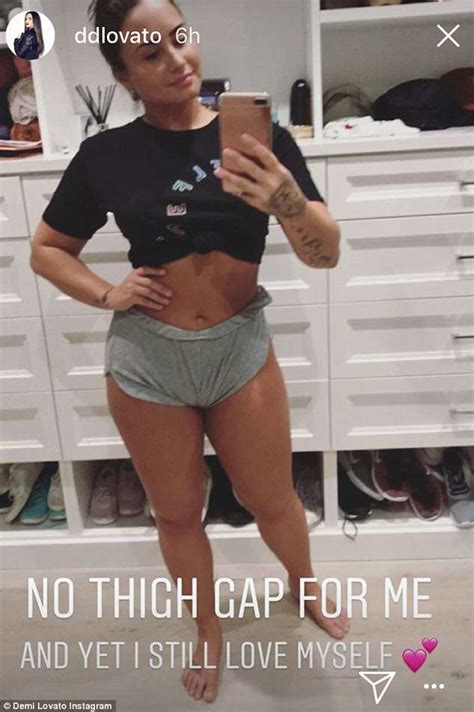 Demi Lovato Says She Has Cellulite Fat Stretch Marks And No Thigh