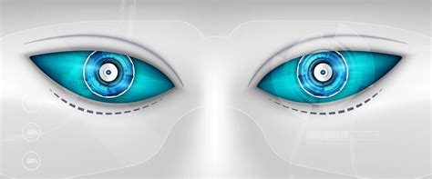 Eye Of The Robot Futuristic Hud Interface 1777802 Vector Art At Vecteezy