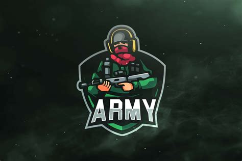 Army Sport And Esports Logo Logo Templates Creative Market