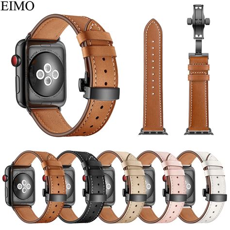 Genuine Leather Strap For Apple Watch Band Hermes Iwatch Series 4 3 2 1