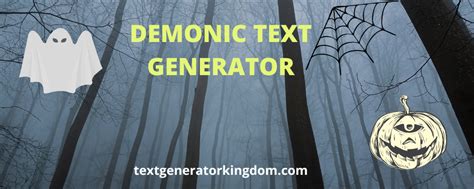 Convert Your Simple Text Into Demonic Text