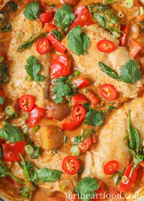 Indian fish curry with coconut milk my gorgeous recipes. Fish Curry with Coconut Milk {made in one pot} - Girl Heart Food