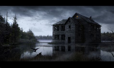 35 Haunted House Hd Wallpapers Background Images Wallpaper Abyss