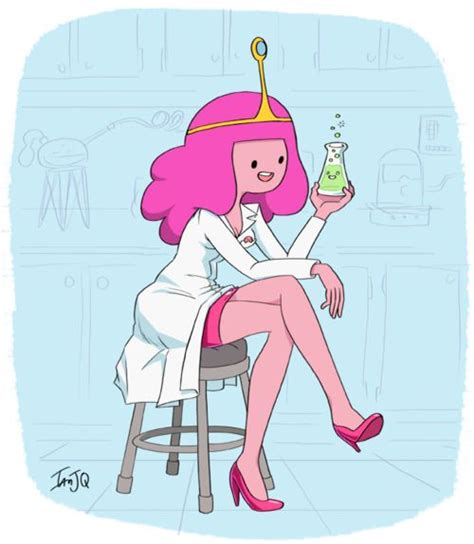 Princess Bubblegum Doing Science Looking Fab Adventuretime Cartoon