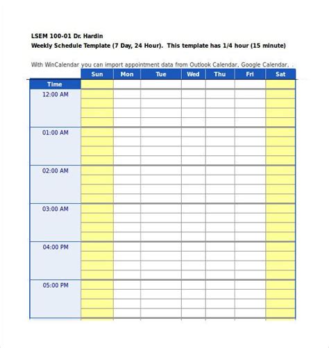 Microsoft Excel Daily Planner Template Awesome 30 Daily Planner