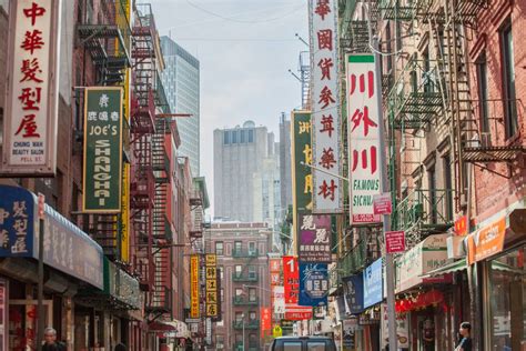 Average day and night temperature. Chinatown a New York • Destinazione Lavoro