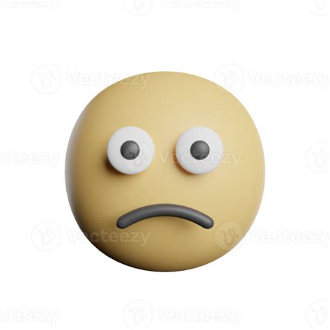 Emoticon Confused Face 9665346 Png