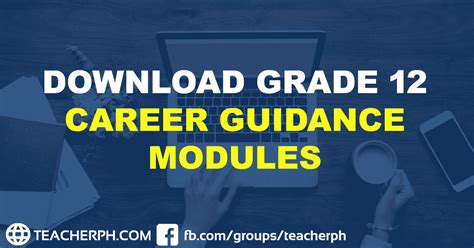 Download Grade 12 Career Guidance Modules Teacherph
