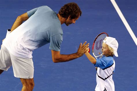Tennis legends tennis news tennis world. Federer leads Kids Tennis Day before Australian Open[1 ...