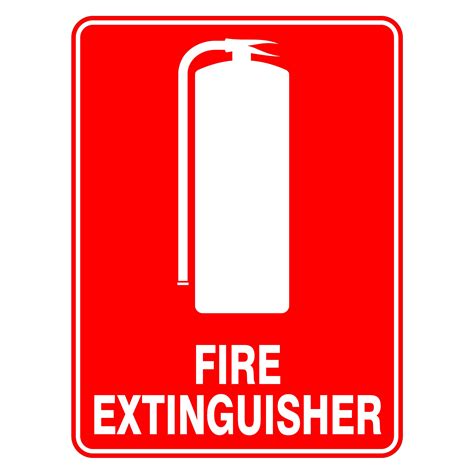 Fire Safety Signstickers Fire Extinguisher Southern Cross