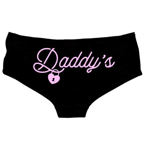 Daddys Padlock Set Knickers Vest Cami Thong Shorts Bdsm Etsyde