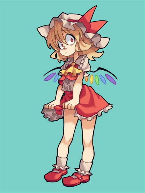 Safebooru 1girl Commentary Request Flandre Scarlet Highres Nappooz